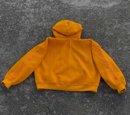 "Mark Of Flo" Orange Zip-Up